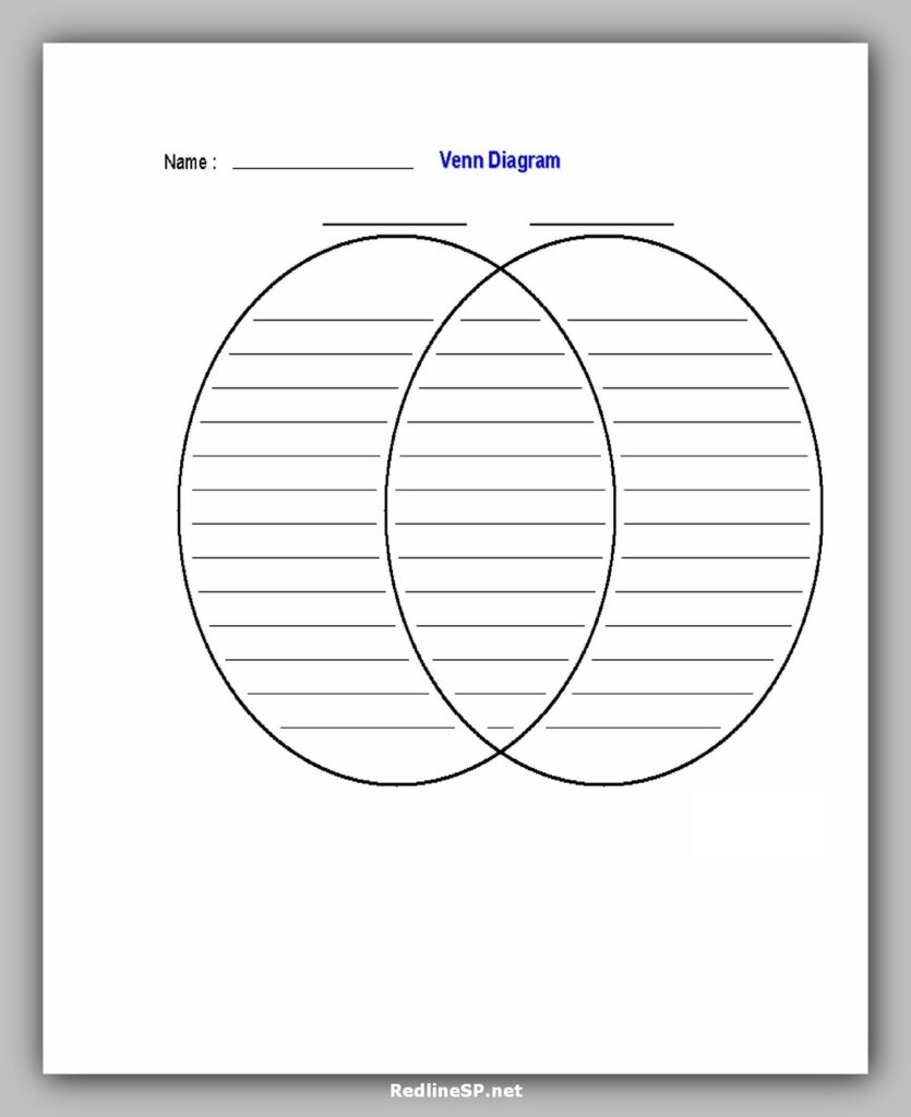 venn diagram template 12