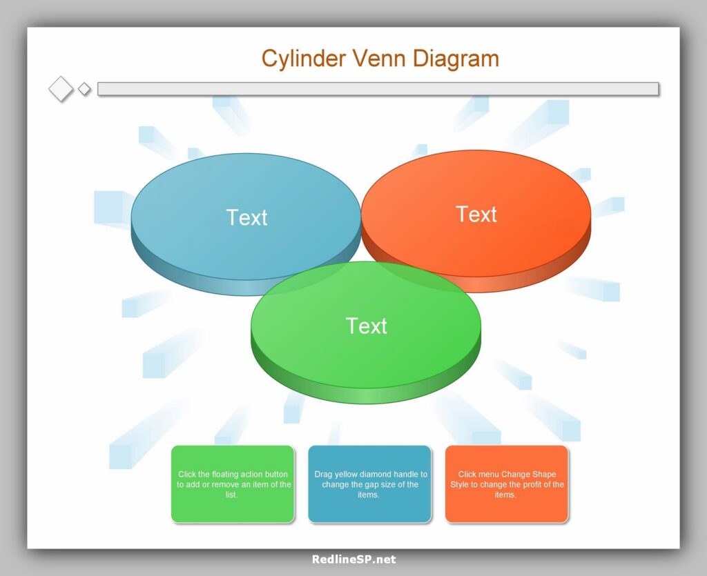 Cylinder Venn Diagram Template