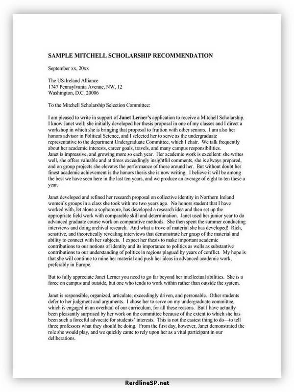 High School Recommendation Letter 06 High School Recommendation Letter 06