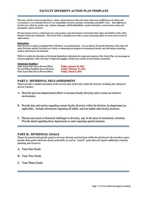 Action Plan Template 17