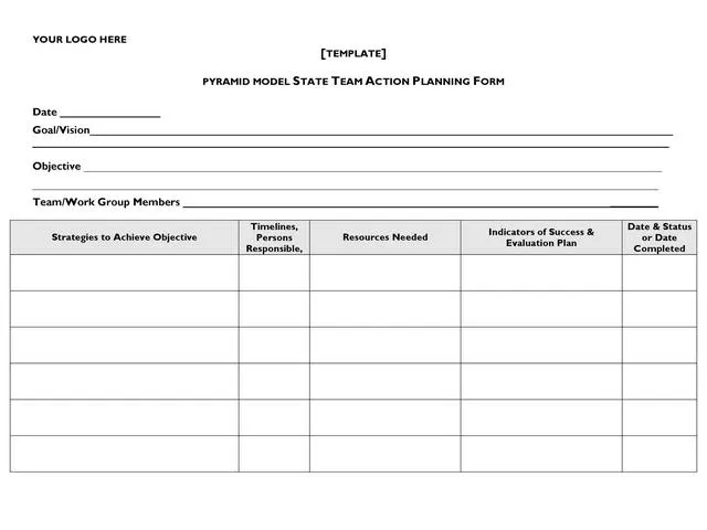 Action Plan Template 35