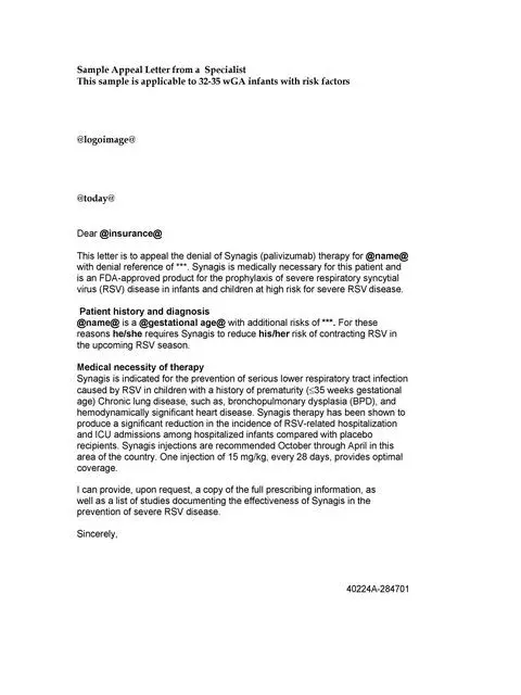 Appeal Letter Template 39