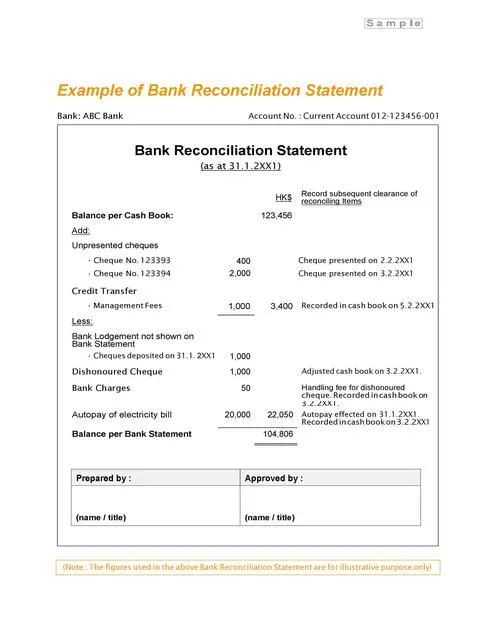 Bank Statement Template 08