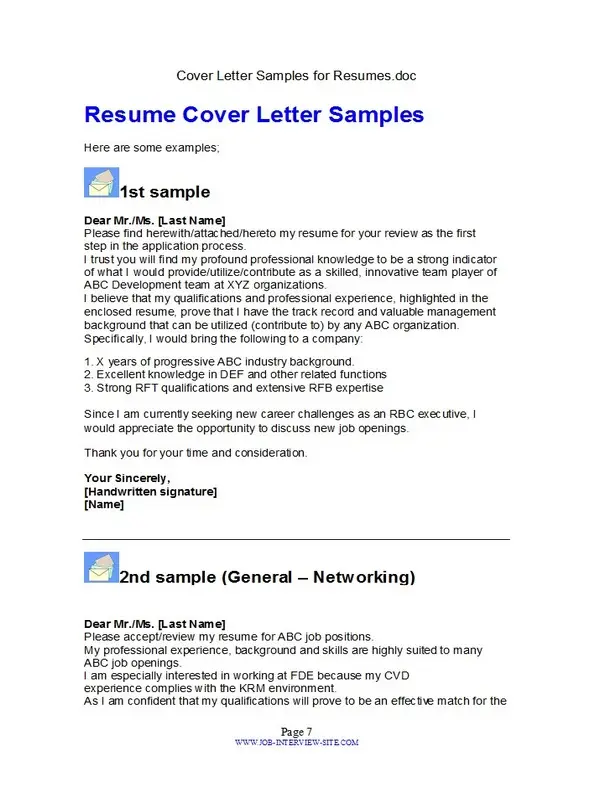 Career Change Cover Letter 04