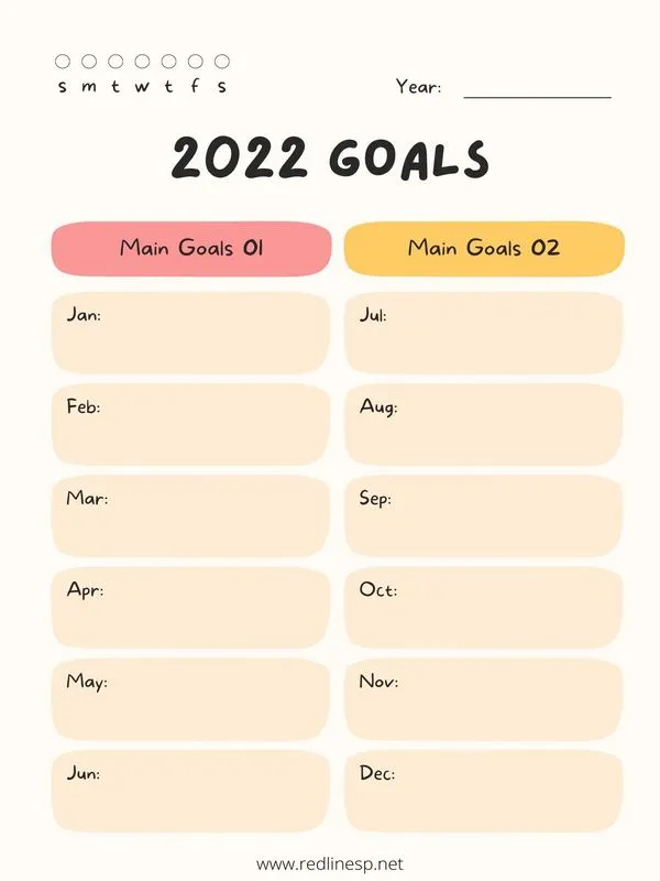 Career Goal Setting Example 02