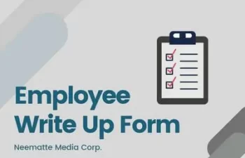 Employee Write Up Form Featured