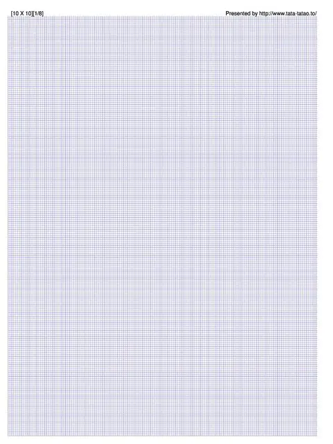 Graph Paper Template Free 09