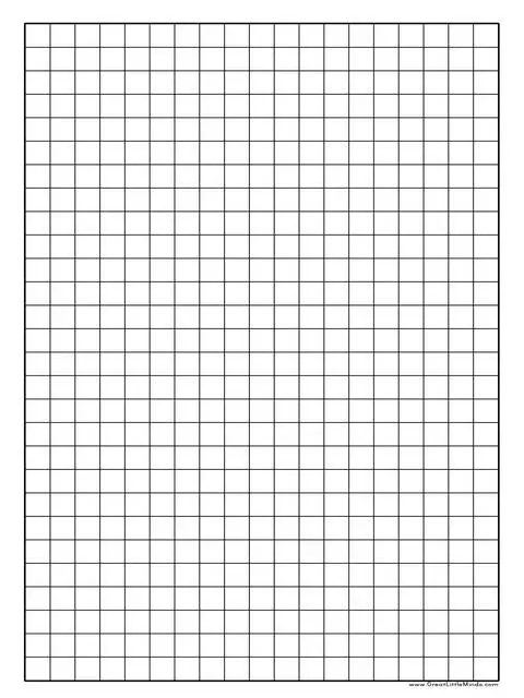 Graph Paper Template Free 15
