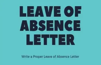 Leave of Absence Letter Featured
