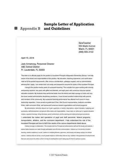 Letter Of Application Template 20