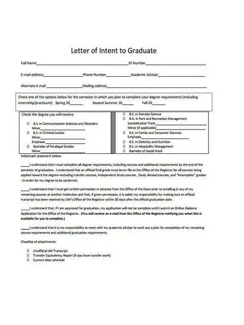 Letter of Intent Graduate School 05 Letter of Intent Graduate School 05