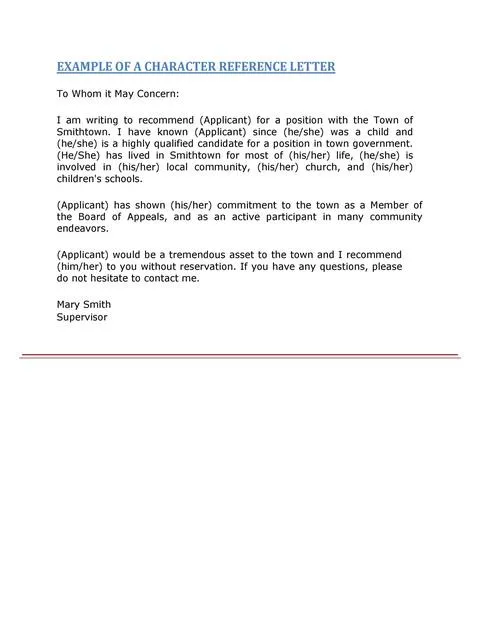 Recommendation Letter From Manager Template 33