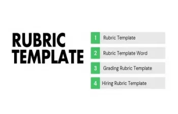 Rubric Template Featured