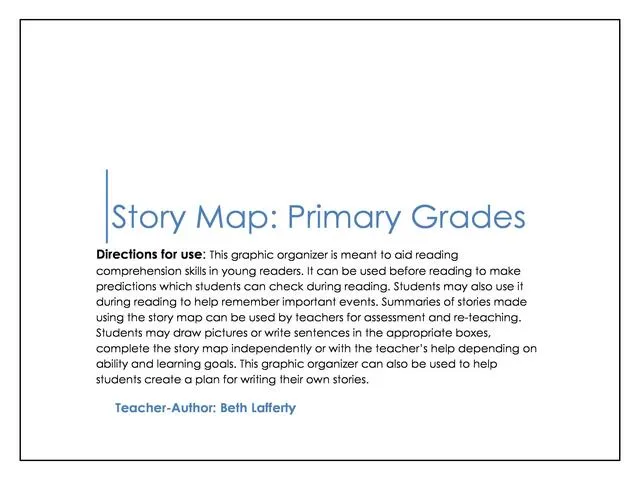 Story Map Template32