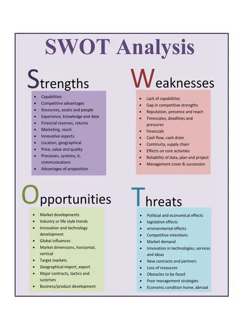 Swot Analysis Template 30