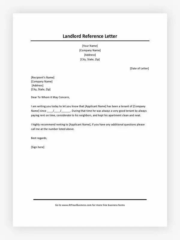 landlord reference letter template 02