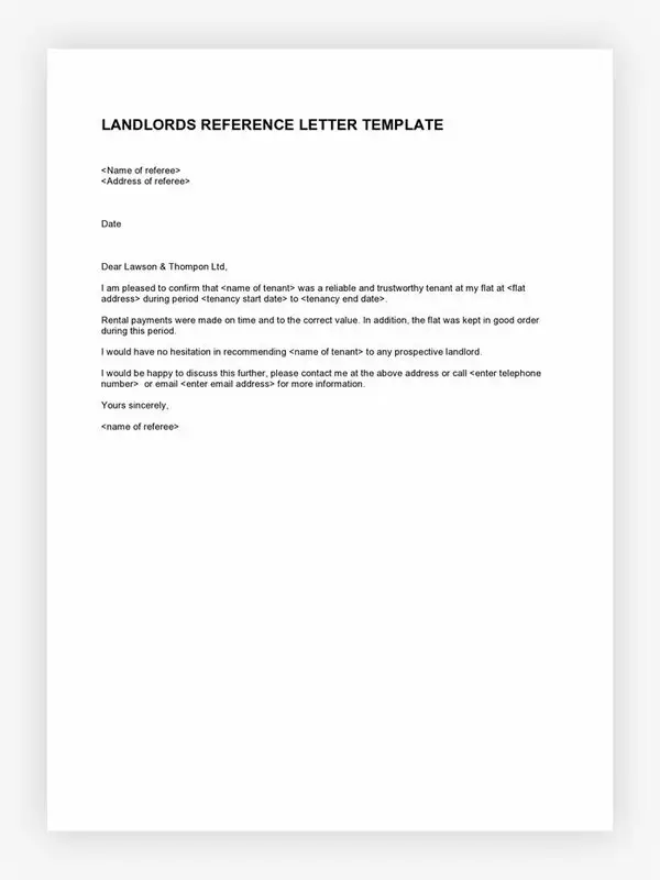 landlord reference letter template 07